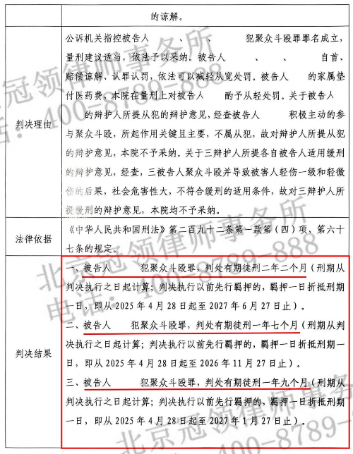 冠领律师担任广东东莞涉嫌聚众斗殴罪案辩护人,细致梳理从宽情节助被告人获轻判-4 冠领律师担任广东东莞涉嫌聚众斗殴罪案辩护人,细致梳理从宽情节助被告人获轻判-4